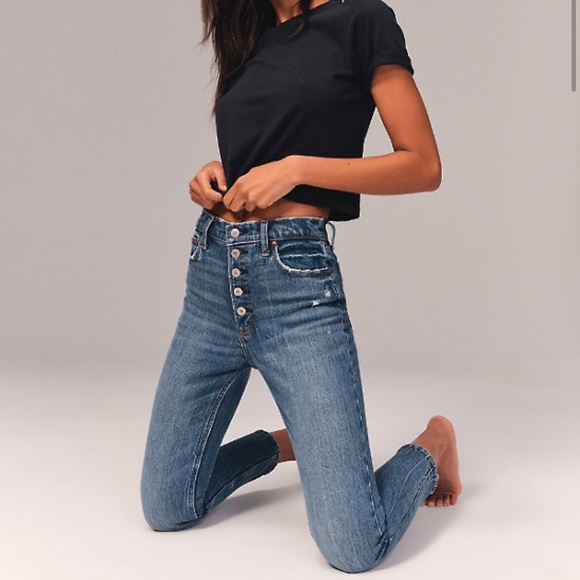 Abercrombie & Fitch Denim - Abercrombie and Fitch high rise skinny jean